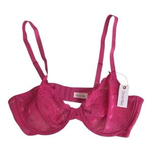 Skarlett Blue Pink Underwire Bra with Adjustable Straps